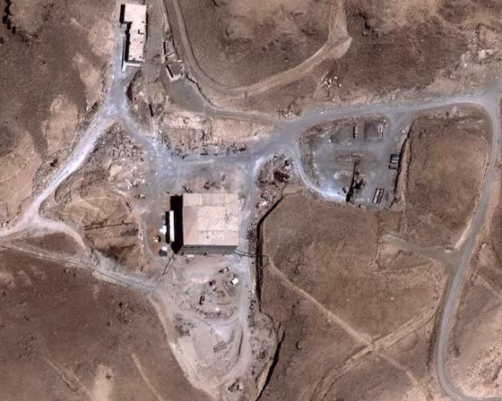 Image: A suspected nuclear reactor site in Syria